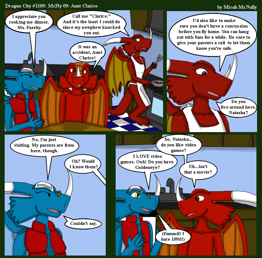 1109. McFly 09: Aunt Clarice