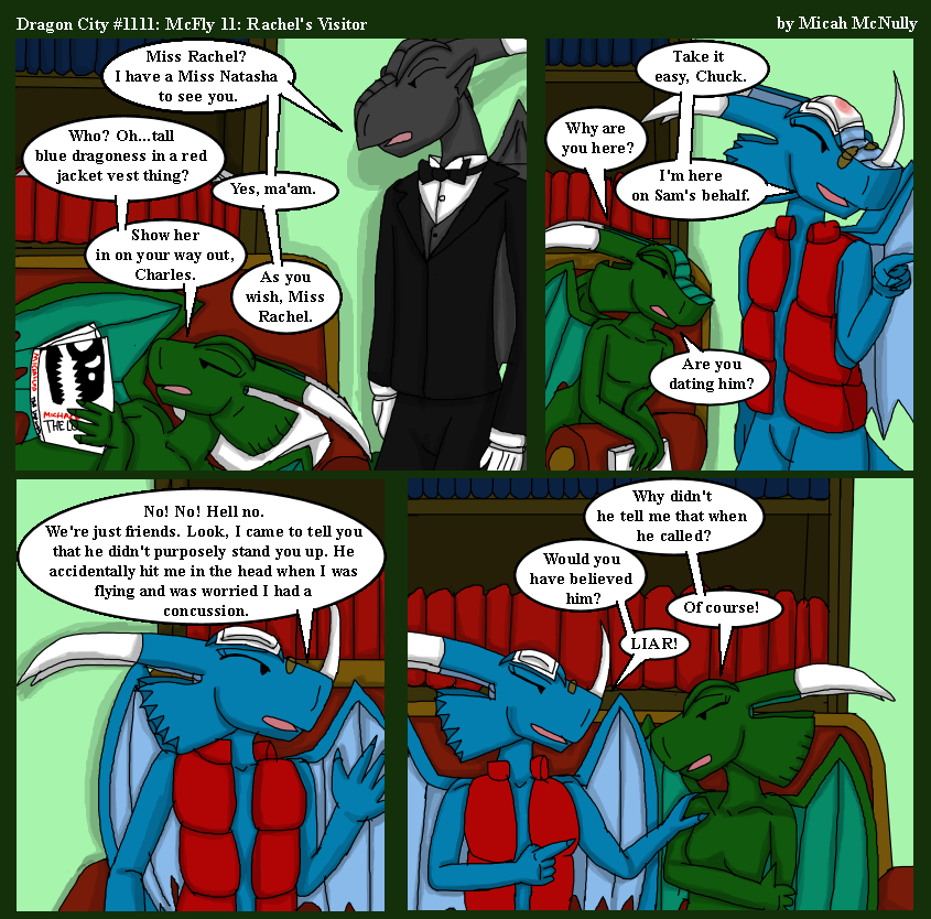 1111. McFly 11: Rachel's Visitor