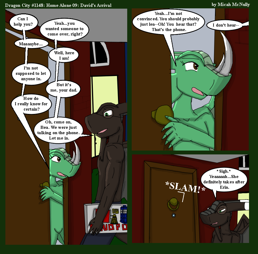 1148. Home Alone 09: David's Arrival