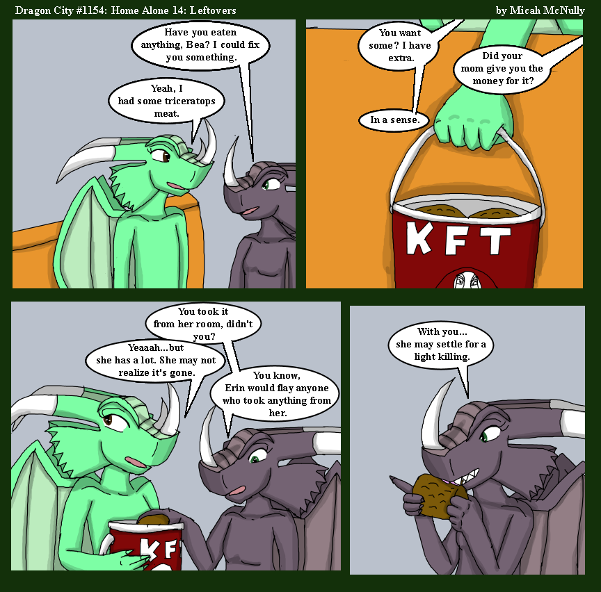 1154. Home Alone 14: Leftovers