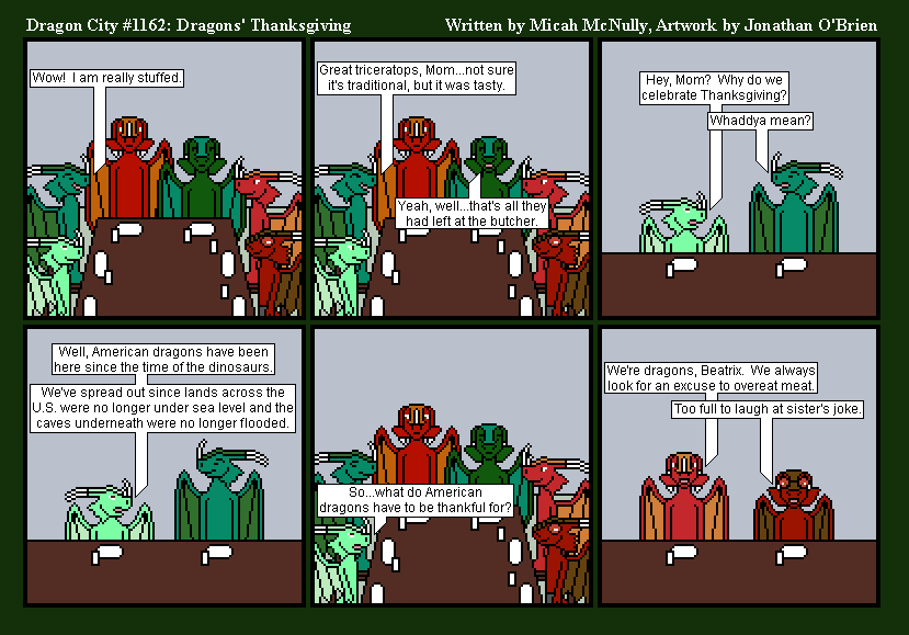 1162. Dragons' Thanksgiving