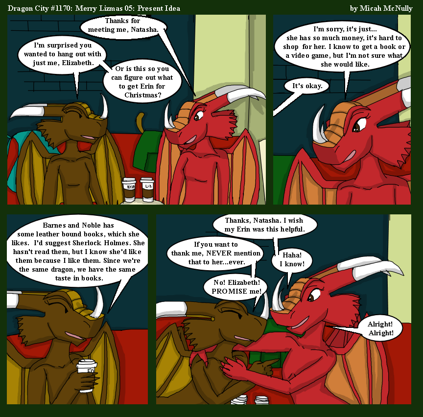 1170. Merry Lizmas 05: Present Idea