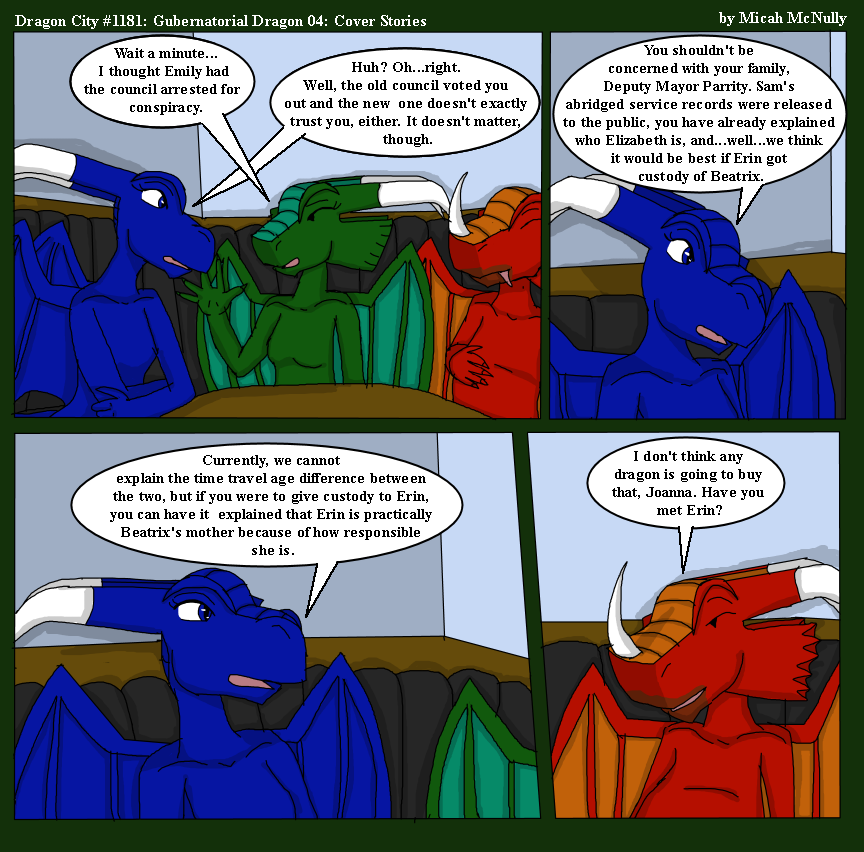 1181. Gubernatorial Dragon 04: Cover Stories