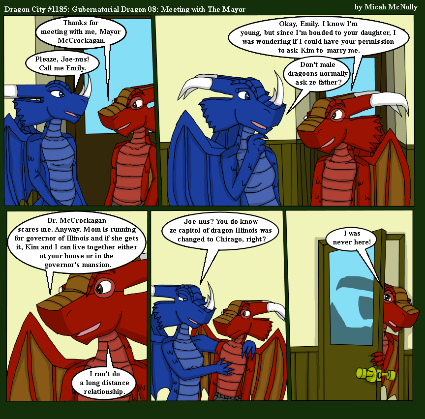 1185. Gubernatorial Dragon 08: Meeting with The Mayor