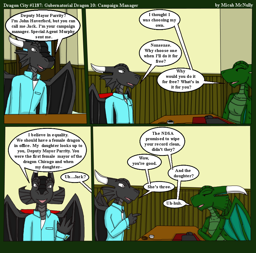 1187. Gubernatorial Dragon 10: Campaign Manager