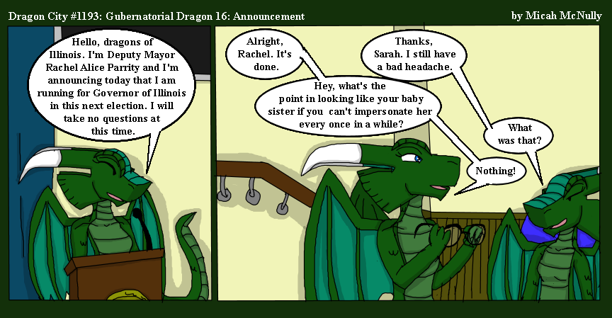 1193. Gubernatorial Dragon 16: Announcement