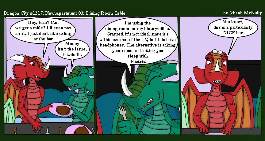 1217. New Apartment 03: Dining Room Table