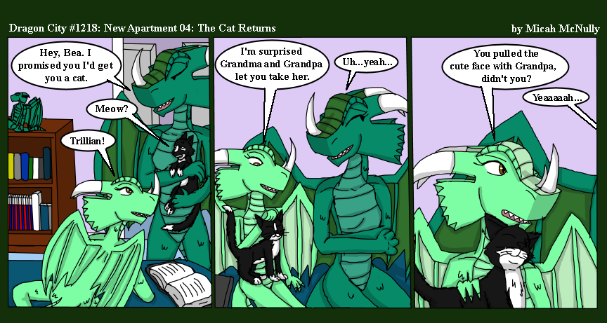 1218. New Apartment 04: The Cat Returns