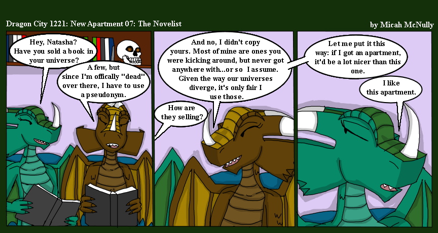 1221. New Apartment 07: The Novelist