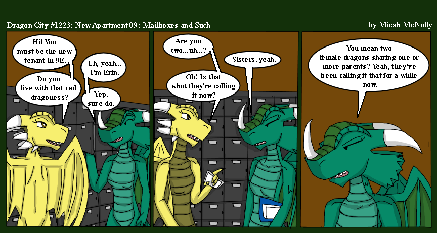 1223. New Apartment 09: Mailboxes and Such