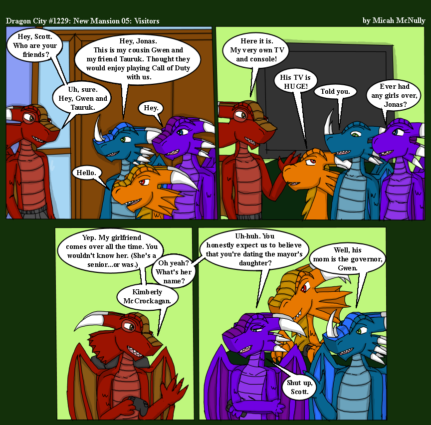 1229. New Mansion 05: Visitors