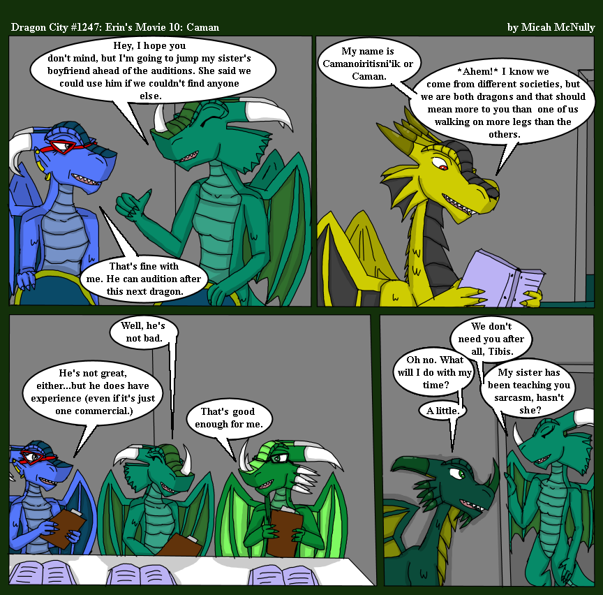 1247. Erin's Movie 10: Caman