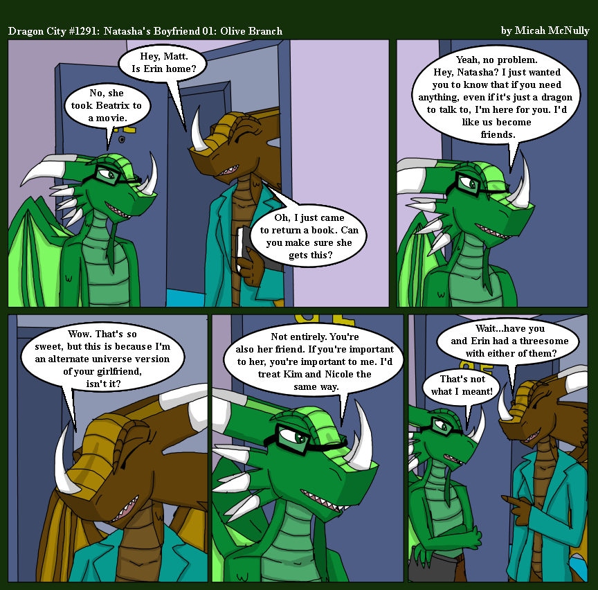 1291. Natasha's Boyfriend 01: Olive Branch