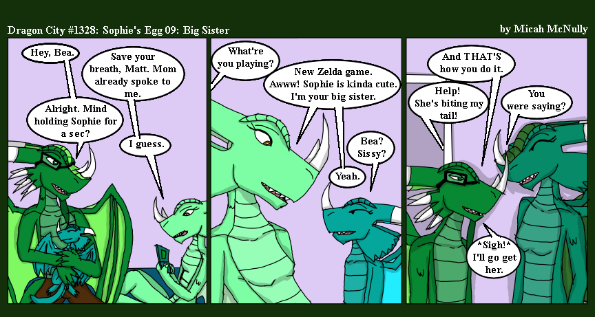 1328. Sophie's Egg 09: Big Sister