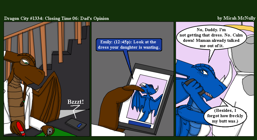 1334. Closing Time 06: Dad's Opinion