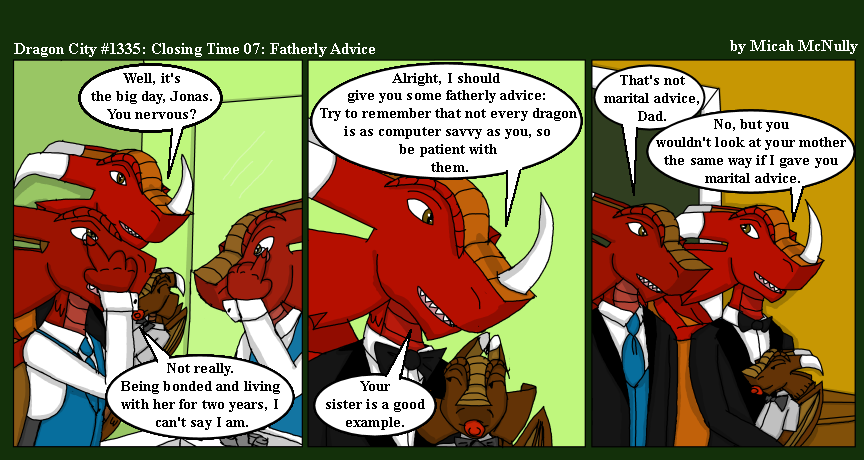 1335. Closing Time 07: Fatherly Advice