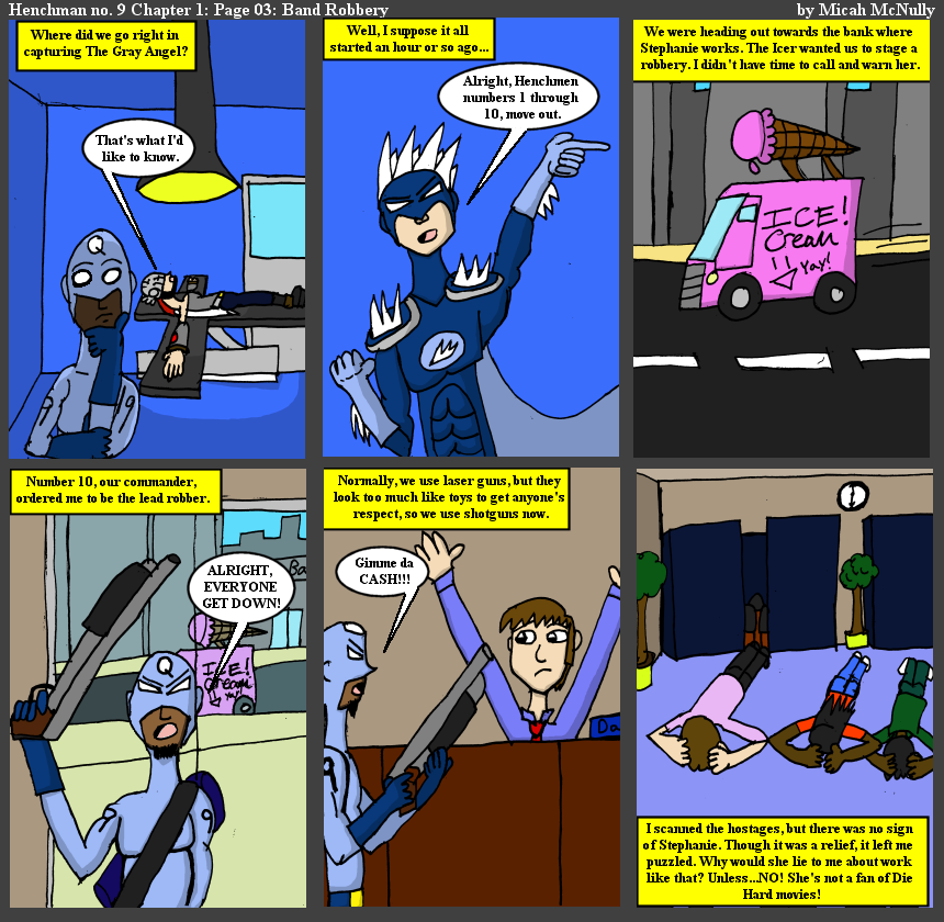 Chapter One: Page 03: Bank Robbery