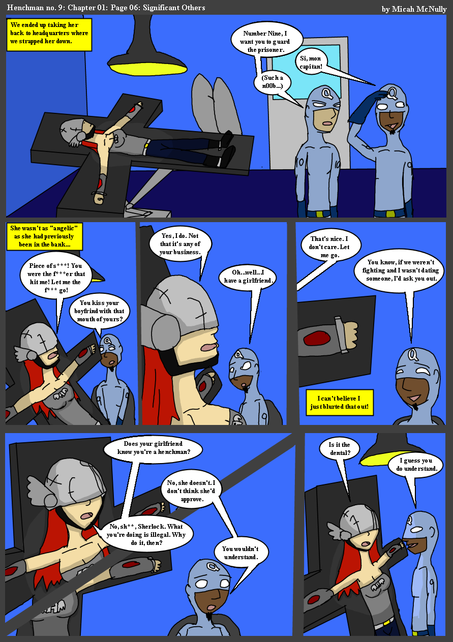 Chapter One: Page 06: Signifcant Others