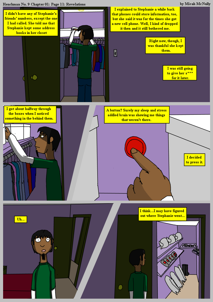 Chapter One: Page 11: Revelations