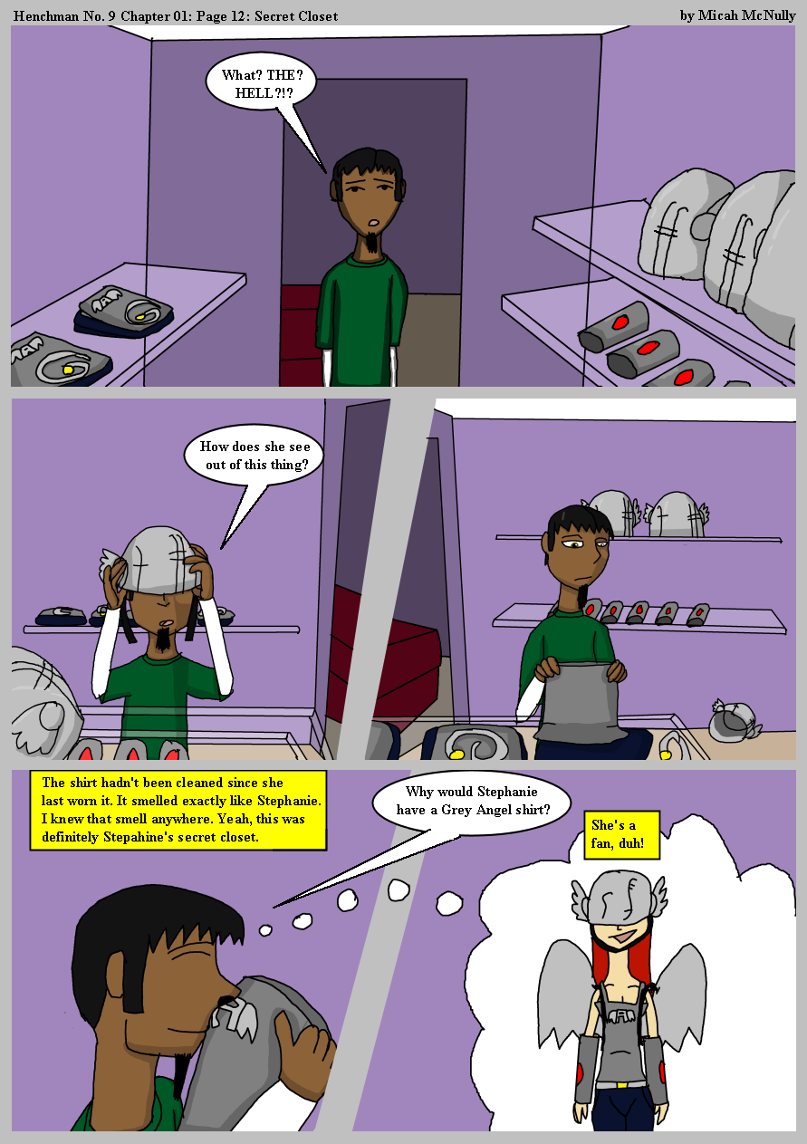 Chapter One: Page 12: Secret Closet