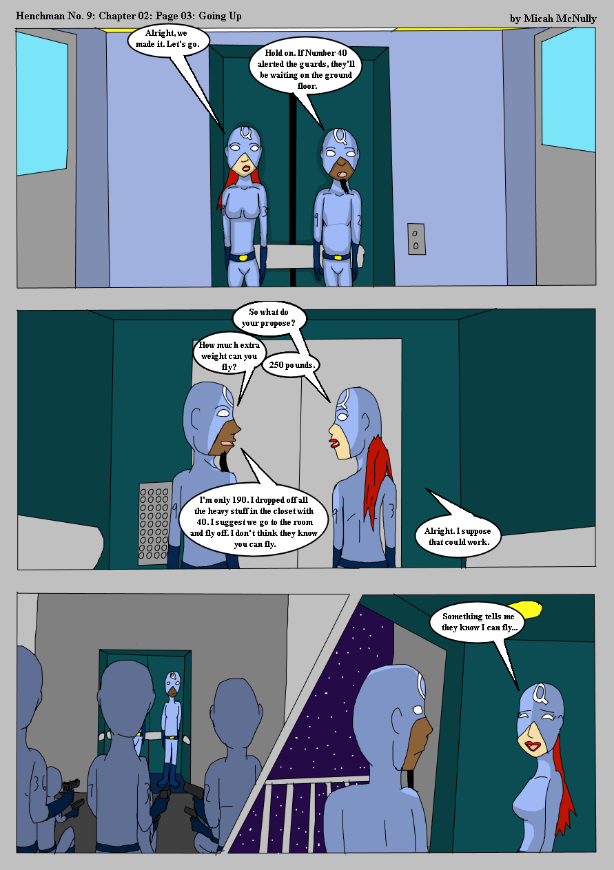 Chapter Two: Page 03: Going Up