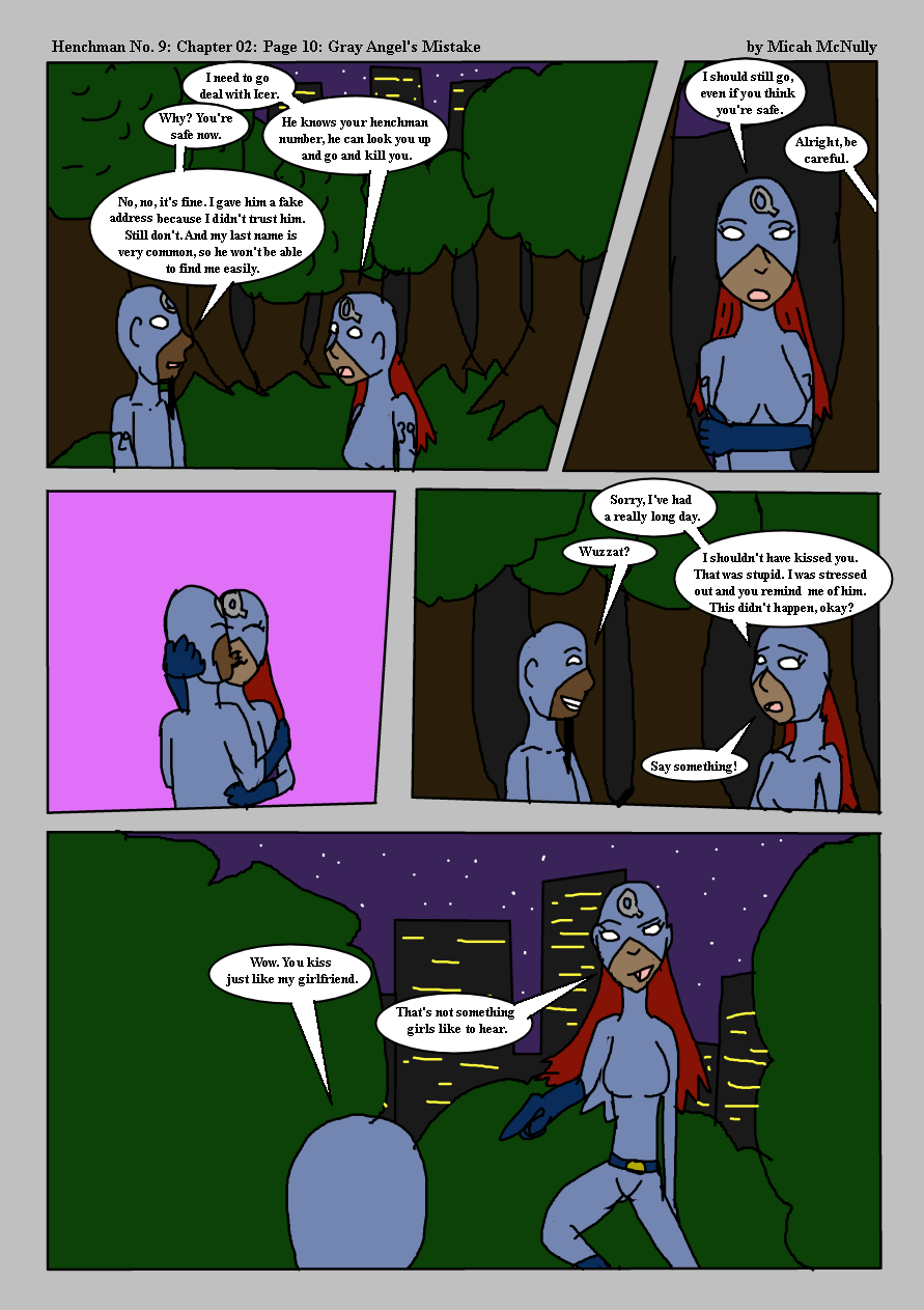 Chapter Two: Page 10: Gray Angel's Mistake