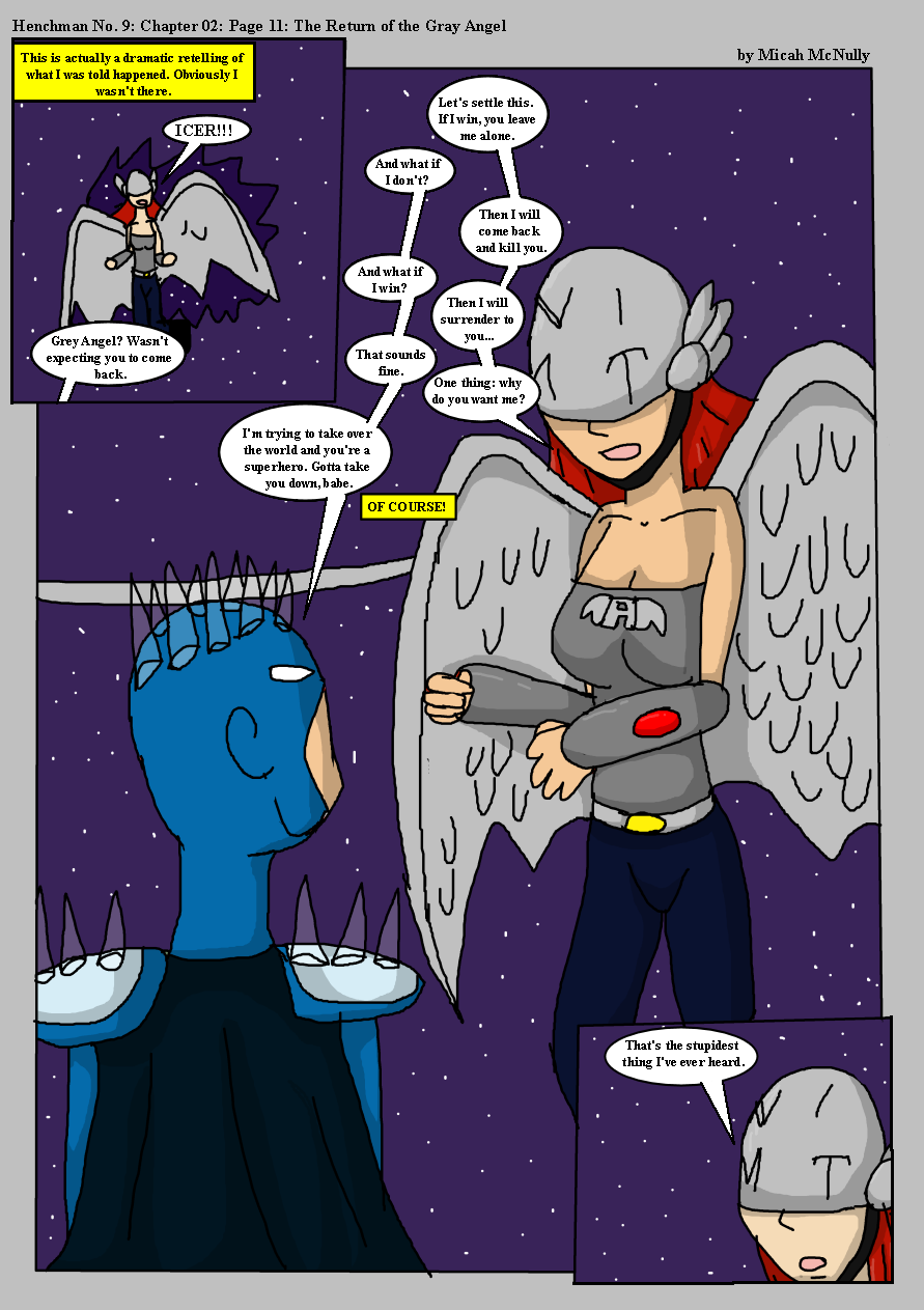 Chapter Two: Page 11: The Return of Gray Angel