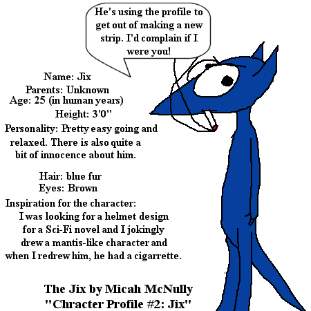 27. Character Profile #2: Jix