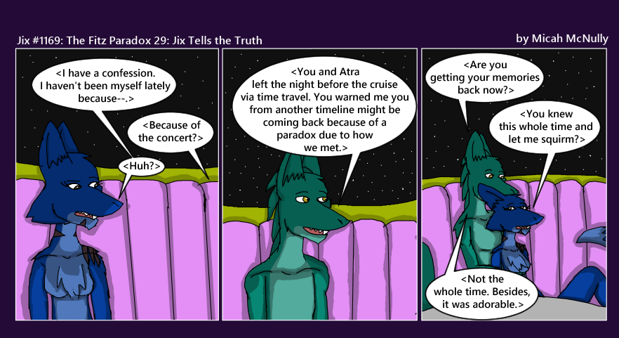 1169. The Fitz Paradox 29: Jix Tells The Truth