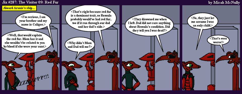 287. The Visitor 09: Red Fur