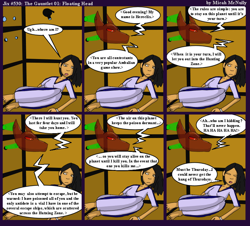 530. The Gauntlet 01: Floating Head