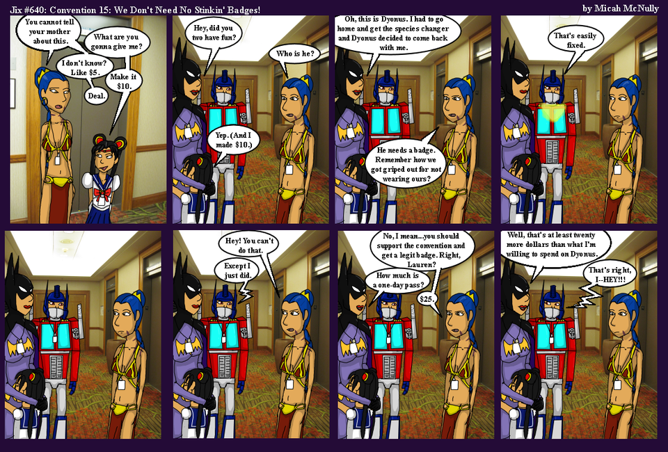640. Convention 15: We Don't Need No Stinkin' Badges