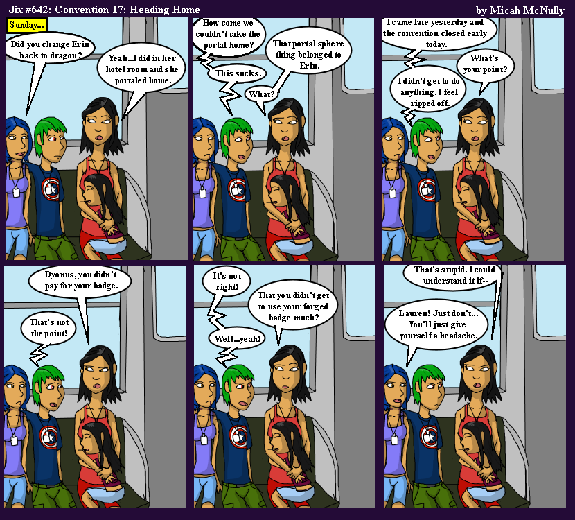 642. Convention 17: Heading Home