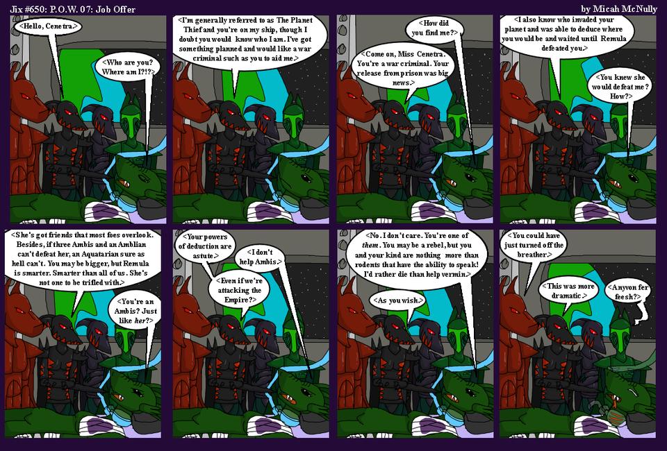650. P.O.W. 07: Job Offer