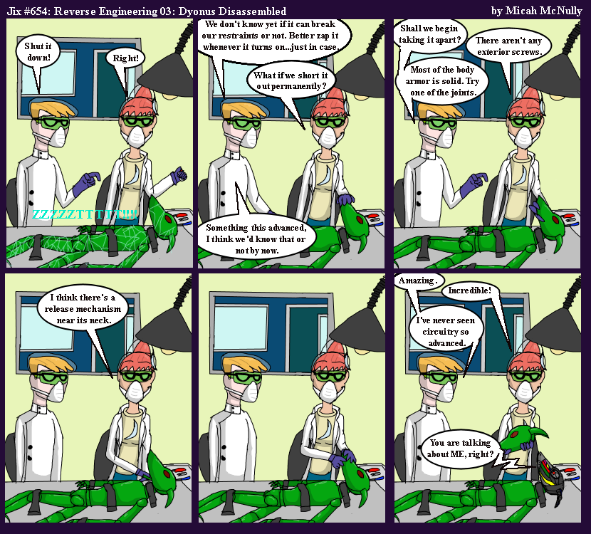654. Reverse Engineering 03: Dyonus Dissassembled