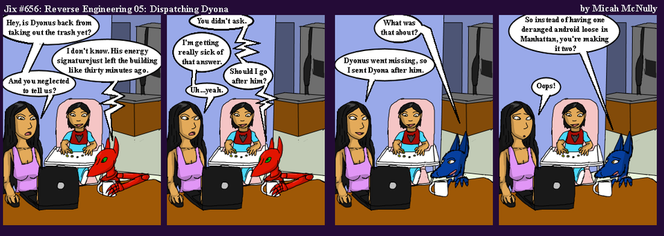 656. Reverse Engineering 05: Dispatching Dyona