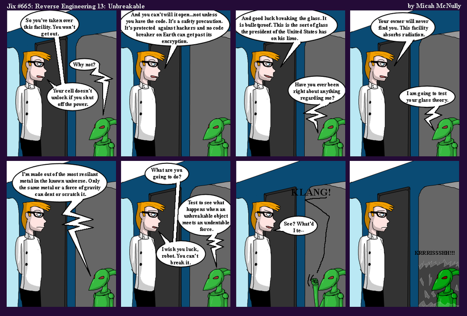 665. Reverse Engineering 13: Unbreakable