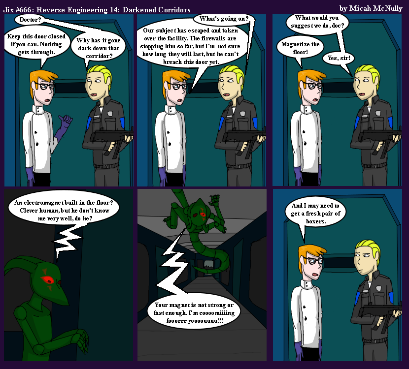 666. Reverse Engineering 14: Darkened Corridors