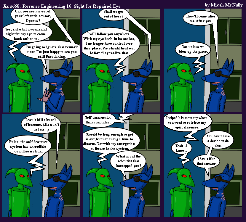 668. Reverse Engineering 16: Sight for Repaired Eye