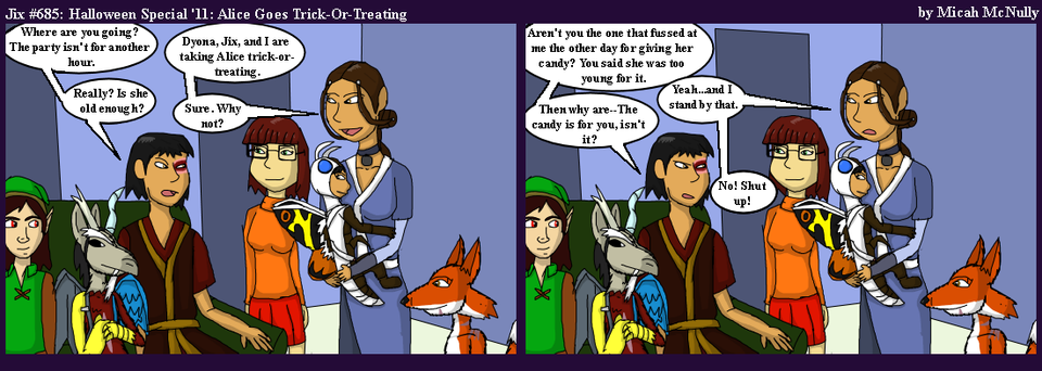 685. Halloween Special '11: Alice Goes Trick-Or-Treating