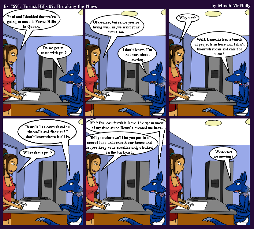 691. Forest Hills 02: Breaking the News