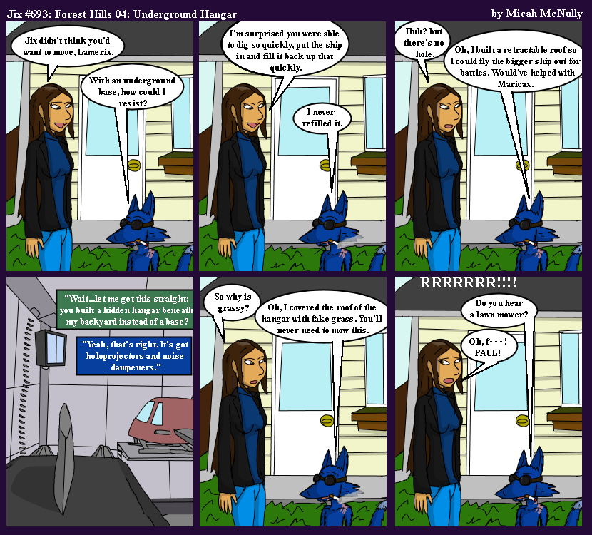 693. Forest Hills 04: Underground Hangar