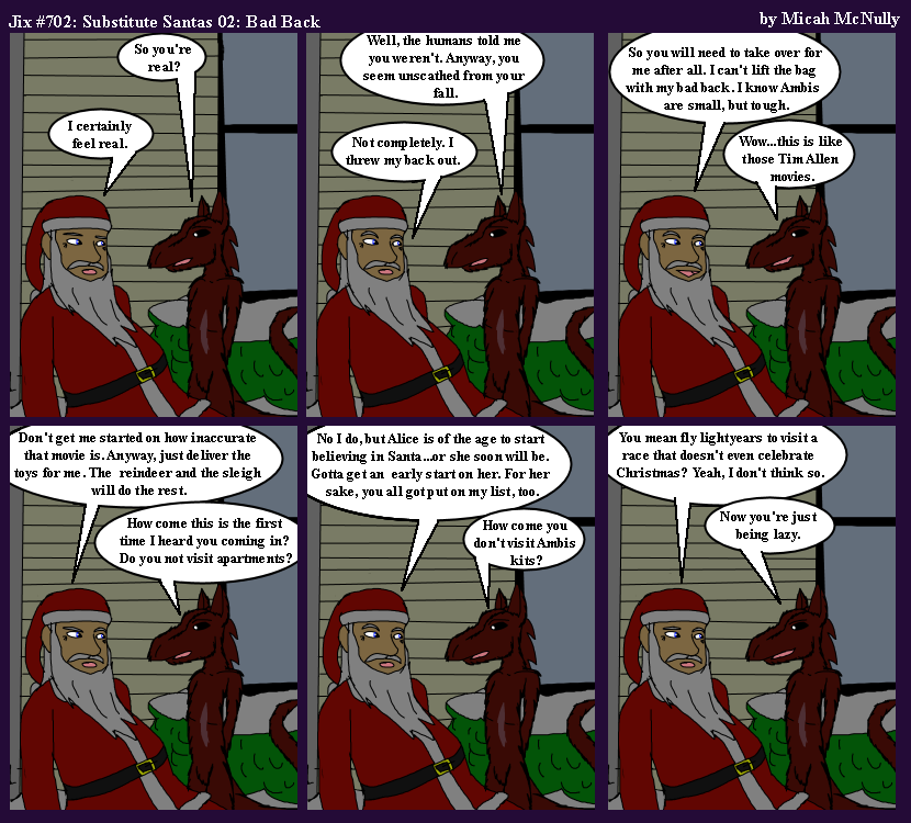 702. Substitute Santas 02: Bad Back