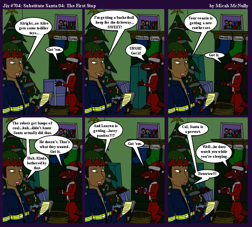 704. Substitute Santa 04: The First Stop