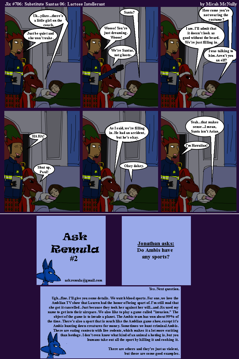706. Substitute Santas 06: Lactose Intolerant (With Ask Remula 02)