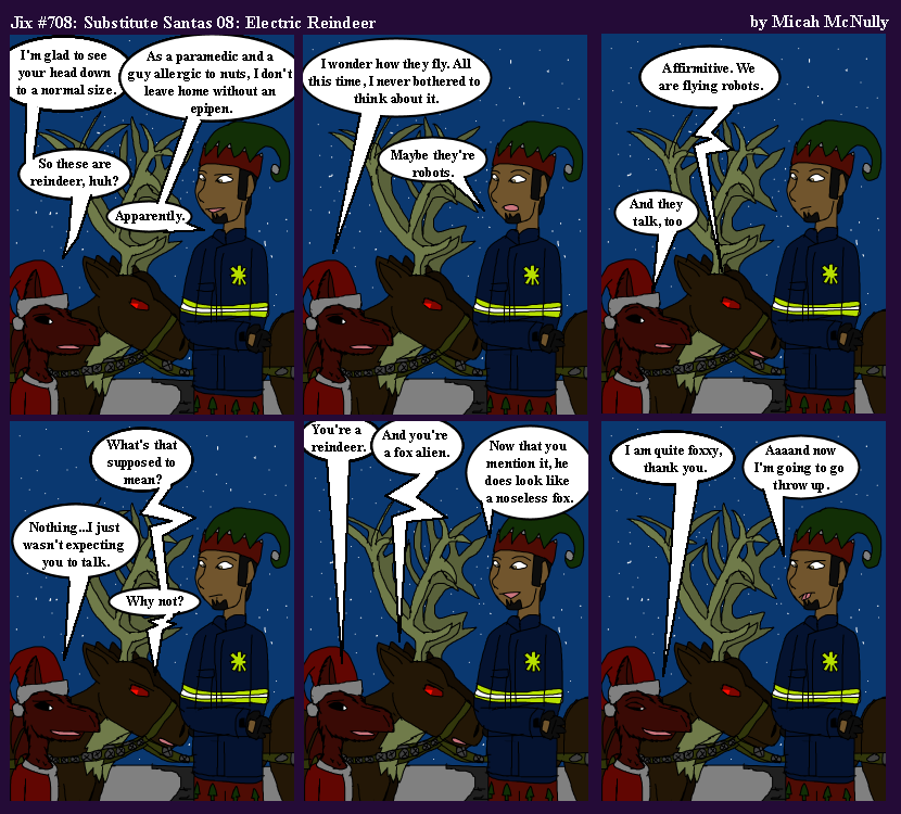 708. Substitute Santas 08: Reindeer