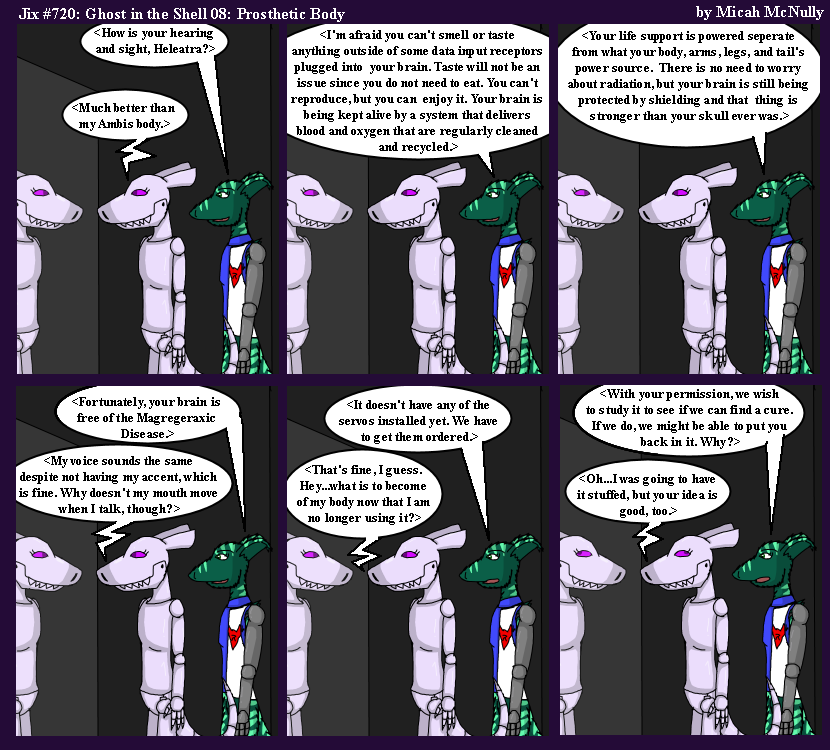 720. Ghost in the Shell 08: Prosthetic Body