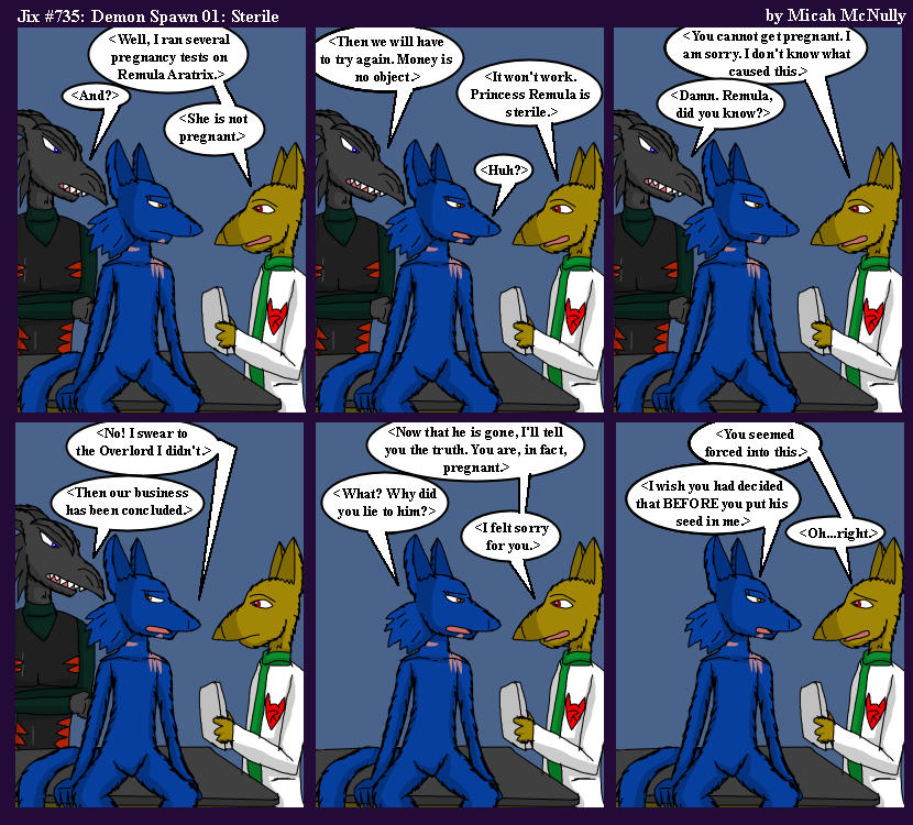 735. Demon Spawn 01: Sterile