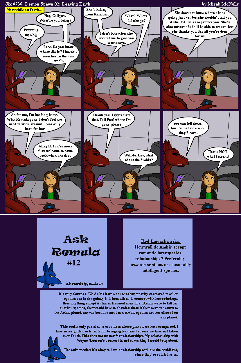 736. Demon Spawn 02: Leaving Earth (With Ask Remula 12)