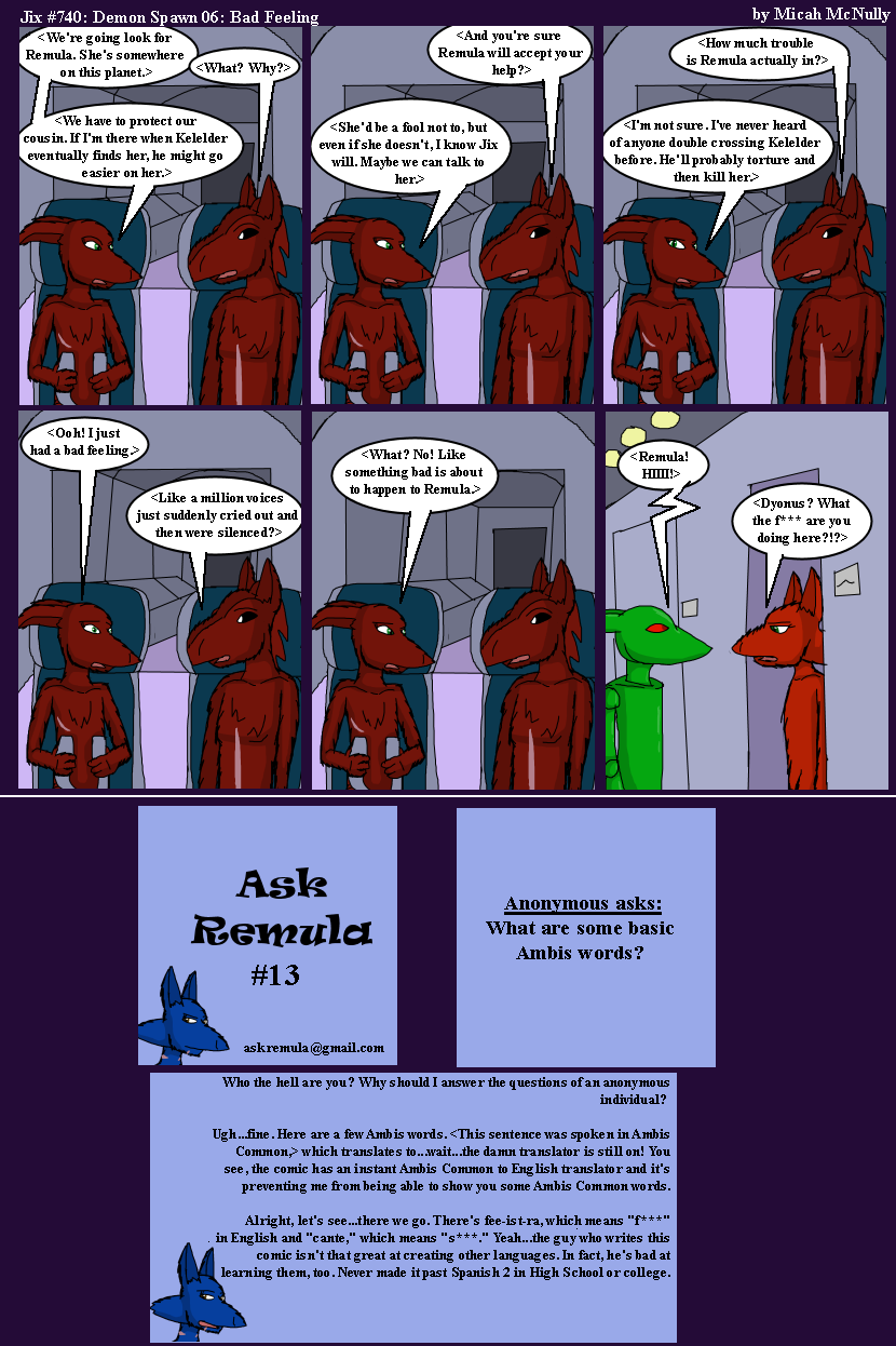 740. Demon Spawn 06: Bad Feeling (With Ask Remula 13)